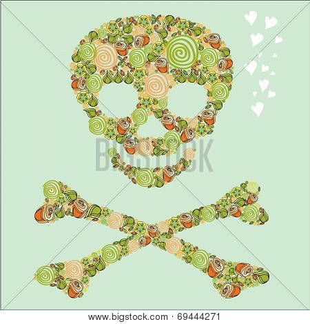The Skull Of The Flowers