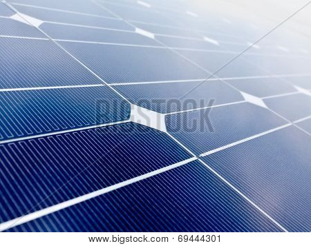 Solar Cell Battery Panel Background