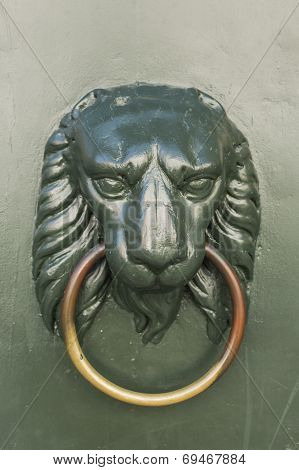 Lion Door Knocker