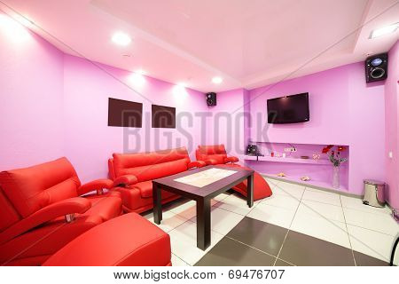 Bright Interior Of Living Room