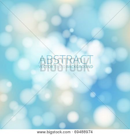 Magical background with colorful bokeh