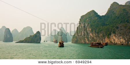 Halong Bay Panorama