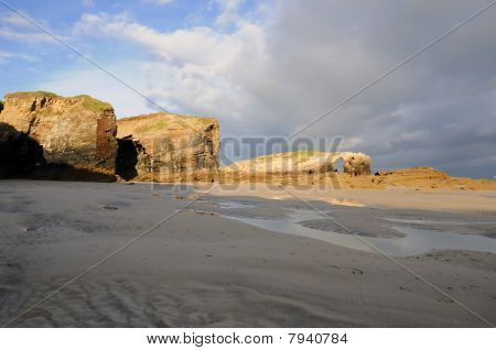 Praia de las catedrales