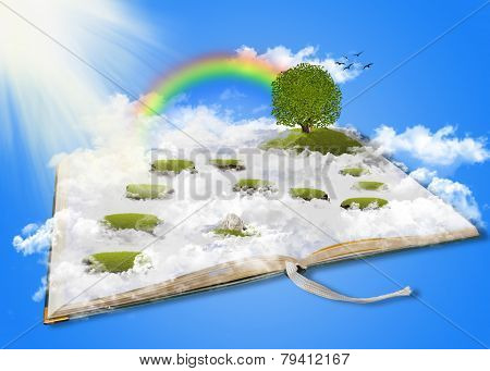 Fantasy land, dream land, wonderland, digital art