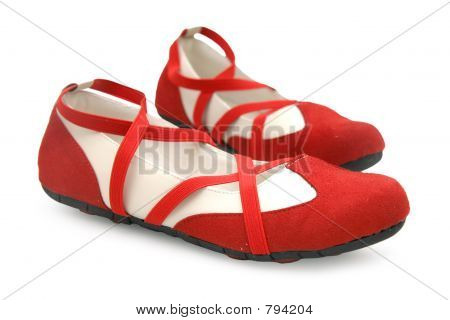 Red Tanzschuhe