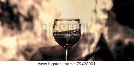 Wine and fire