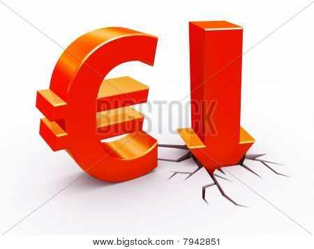 Euro vers le bas
