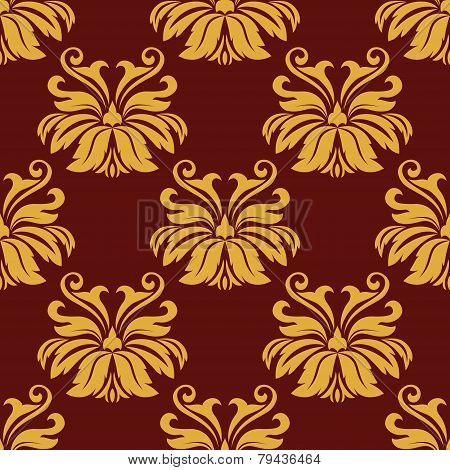 Lush foliate seamless pattern