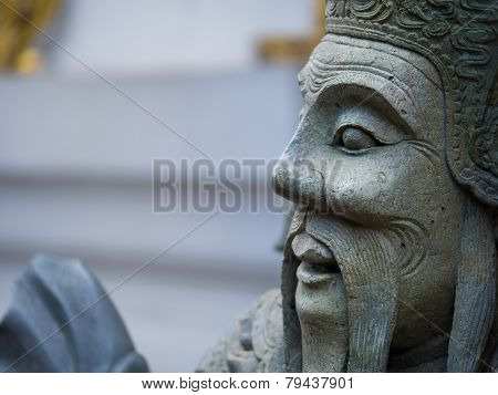 Wat Phra Kaew (the temple in grand palace) in Bangkok Thailand