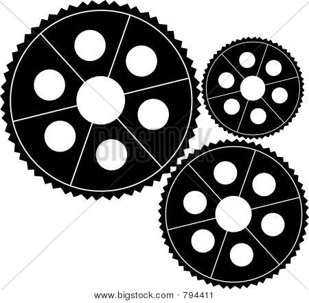Gears Clip Art Image &amp; Photo (Free Trial) | Bigstock