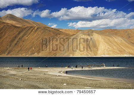Pangong Lake Leh Ladakh ,India