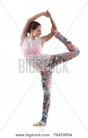 Yoga Pose Nataradjasana
