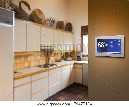 Programmable electronic thermostat