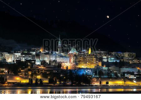 St.moritz By Night