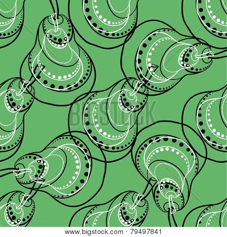 White Pear Pattern