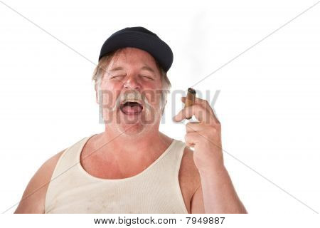 Luid lachen