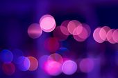 Color Lights Bokeh