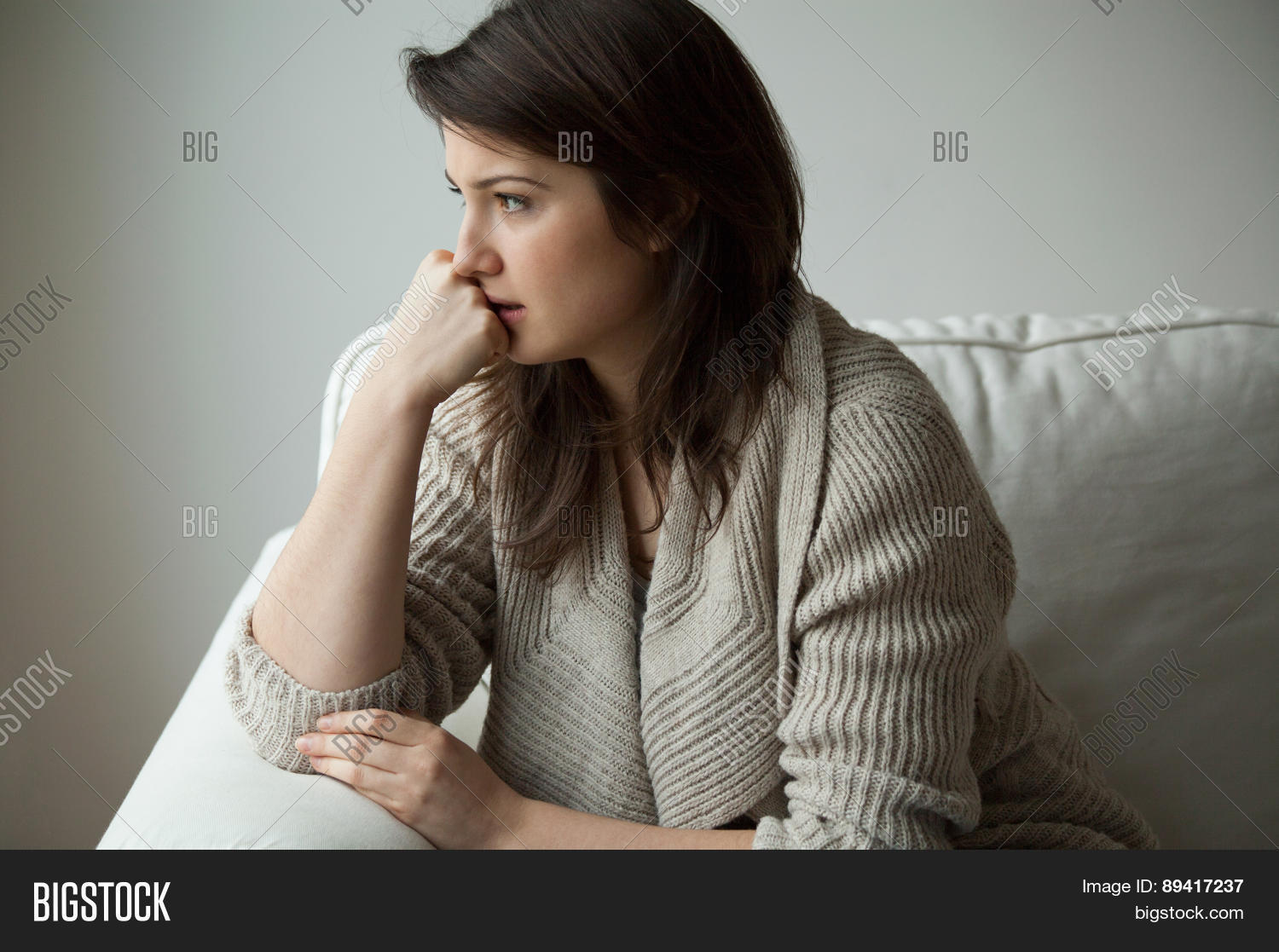 Melancholy Women Image & Photo (Free Trial) Bigstock