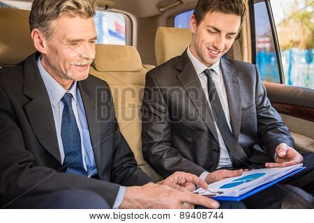 Businessmen At A Meeting
