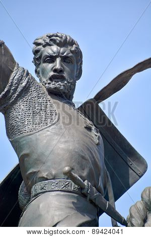 statue of Rodrigo Diaz de Vivar (El Cid)