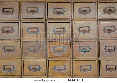 Wood Drawers