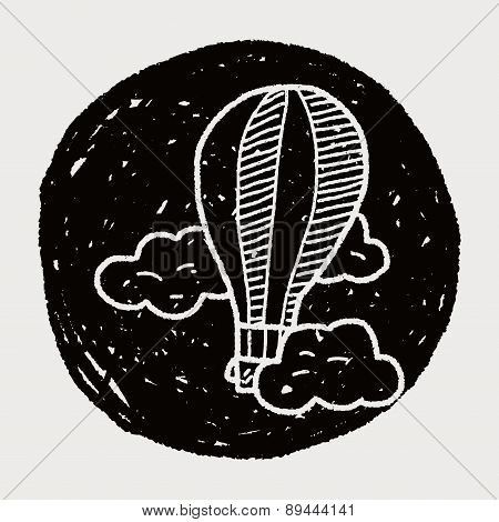 Doodle Hot Air Balloon