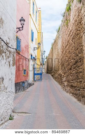 Old alley in Safi, Morocco