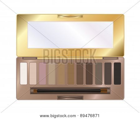 Eyeshadow palette make up