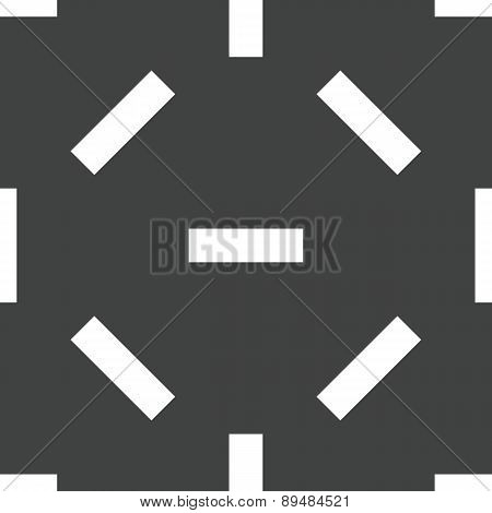 Minus symbol pattern