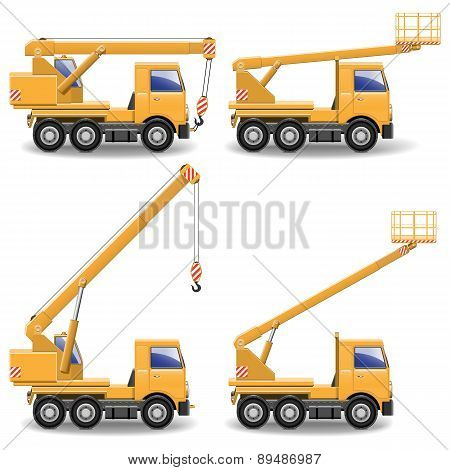 Vector Construction Machines Set 1