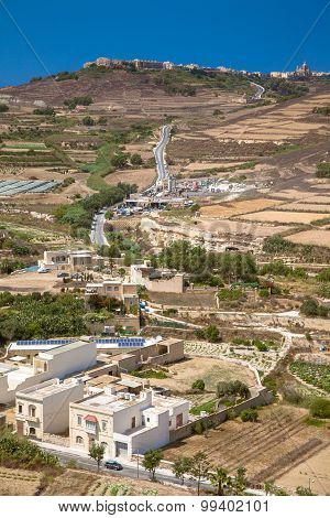 Countryside At Island Gozo, Malta