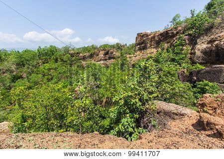 Doi Tok Grand Canyon In Mae Wang National Park, Chiangmai Thailand