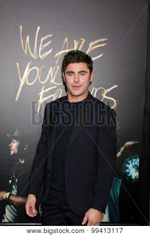 LOS ANGELES - AUG 20:  Zac Efron at the 