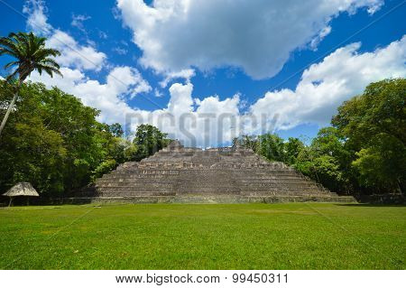 Caracol archeological site of Mayan civilization in Western Belize
