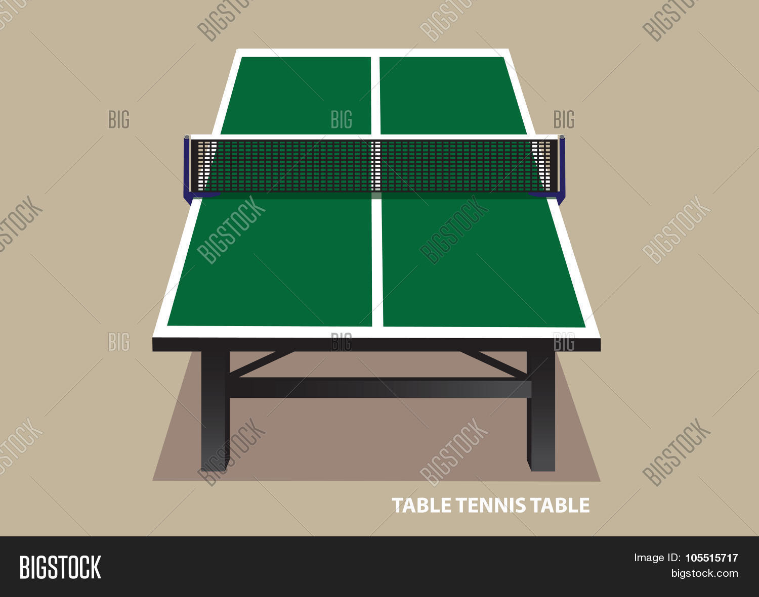 Table Tennis Table Vector & Photo (Free Trial) Bigstock
