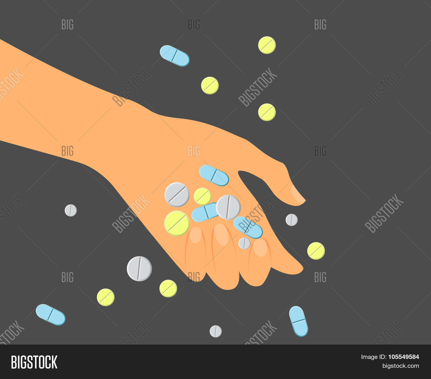 Suicide. Overdose Vector & Photo (Free Trial) | Bigstock