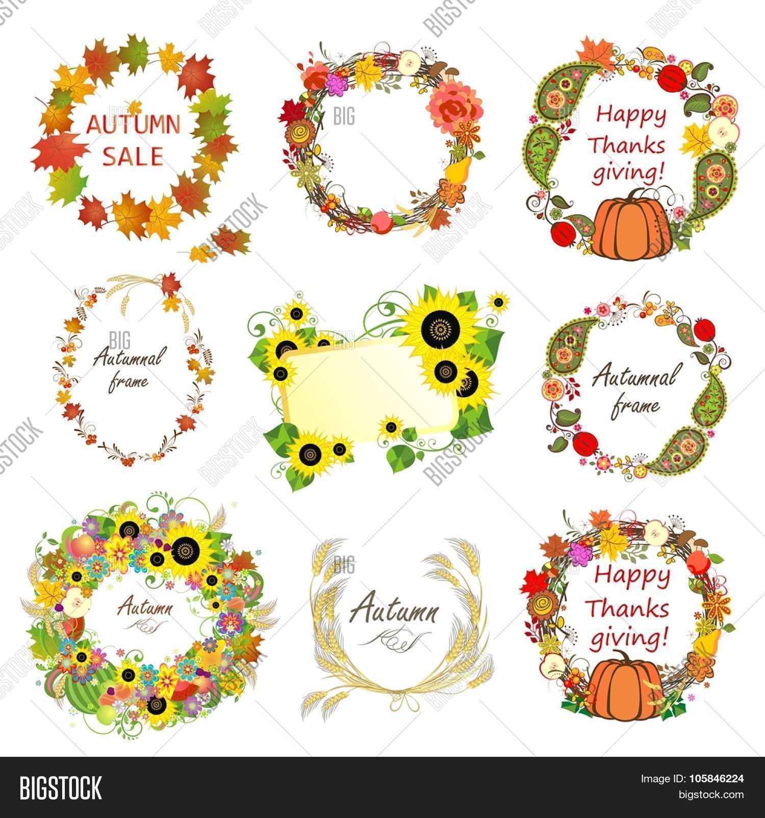 Collection Autumn Vector & Photo (Free Trial) | Bigstock