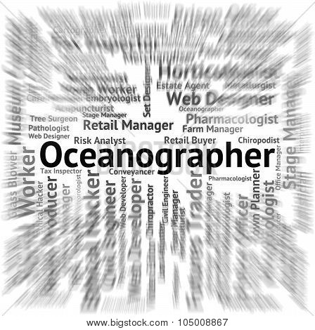 Oceanographer Job Shows Seagoing Oceanographers And Sea