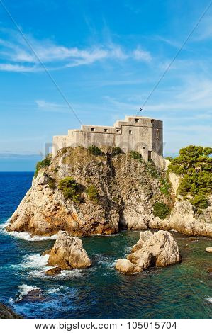 Fort in Dubrovnik, Croatia