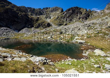 Amazing view of Elenski lakes, Rila Mountain
