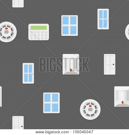 Security Seamless Pattern