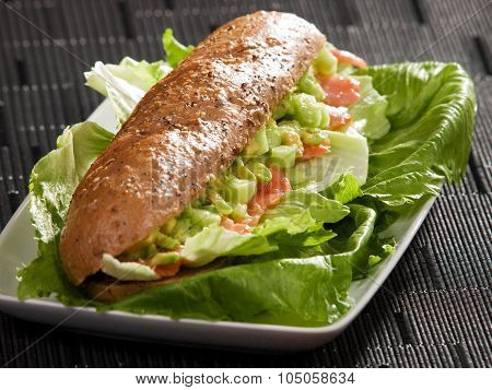 Sandwitch With Salmon