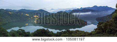 Mountain And Nature Landscape View At Shiding, Taiwan
