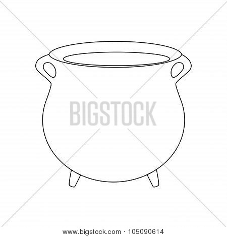 Empty Witch Cauldron Vector & Photo (Free Trial) | Bigstock