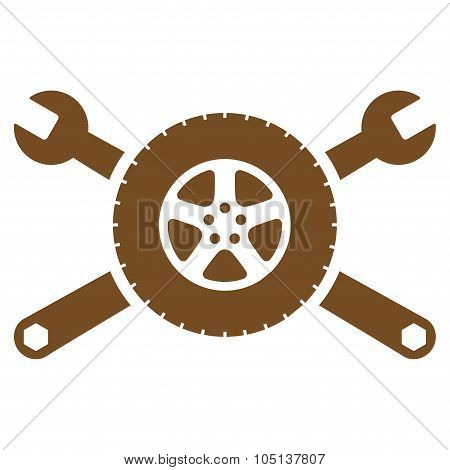 Tire Service Icon