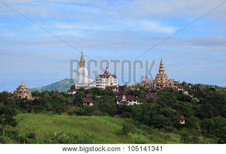 Phasornkaew Temple  At Khao Kho Phetchabun Thailand