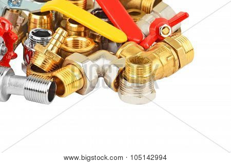 Plumbing fitting and ball valve