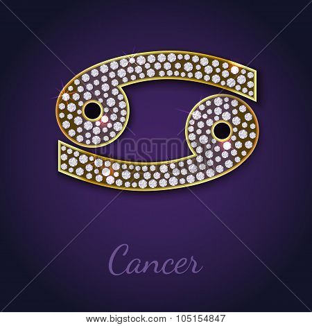 Golden Cancer zodiac signs