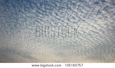 Altocumulus Cloud, Sky Background