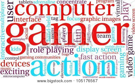 Gamer Word Cloud